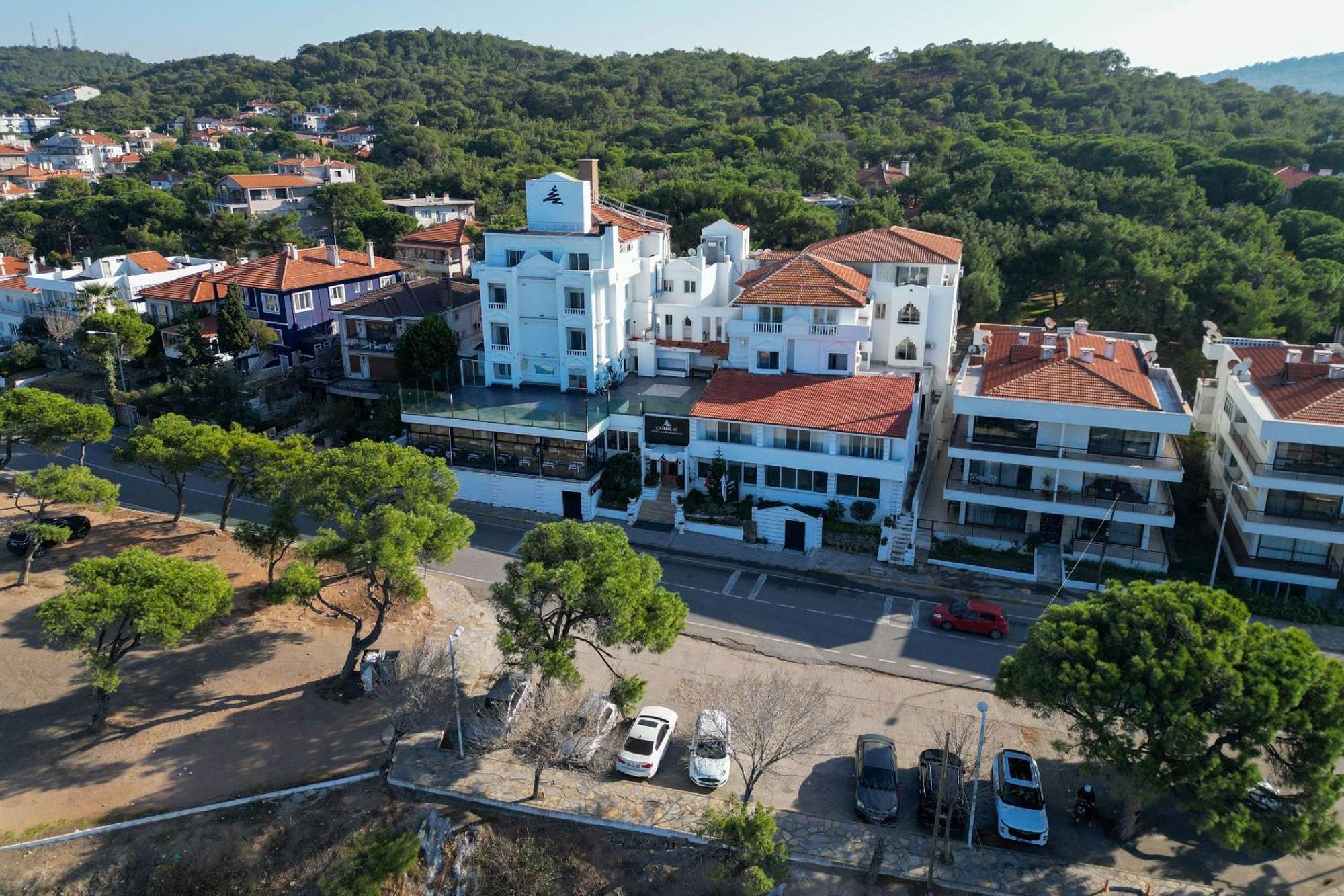 Camlik 87 Hotel Ayvalı エクステリア 写真