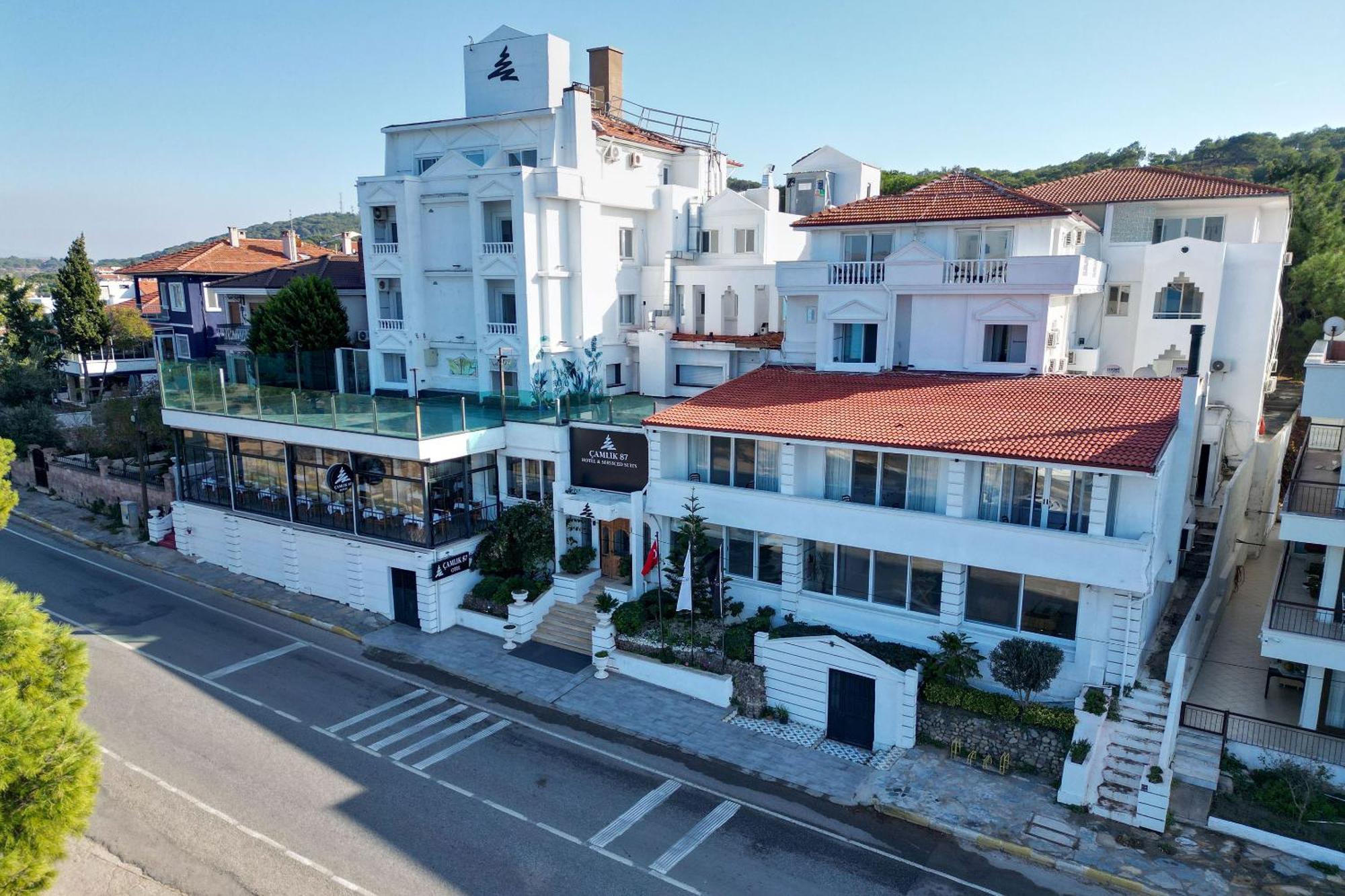 Camlik 87 Hotel Ayvalı エクステリア 写真